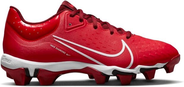 Nike Hyperdiamond 4 Scarlet Rubber Cleats