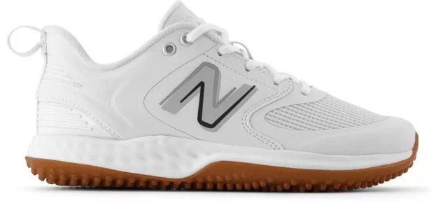 New Balance STVELOW3 White Turf Shoes