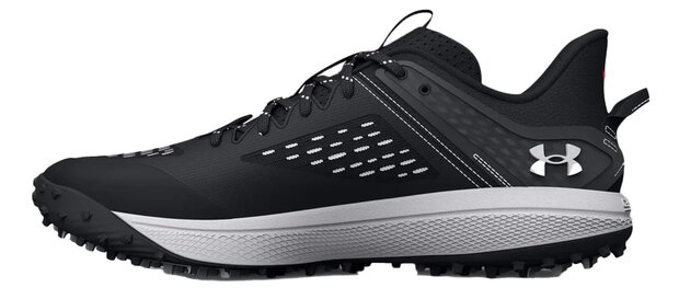 Under Armour Yard Stripes Black Turf Shoes