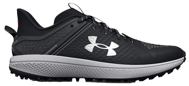 Under Armour Yard Stripes Black Turf Shoes