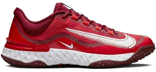 Nike Huarache Elite 4 Scarlet Turf Shoes