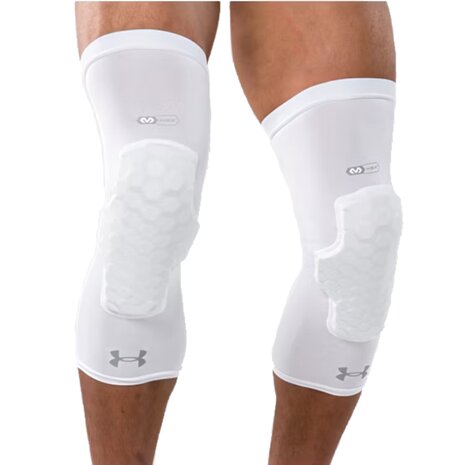 Under Armour Knee Pad Sleeves White