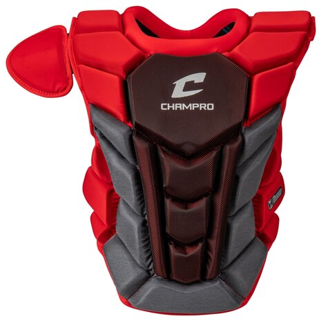 Champro Optimus Pro Plus Chest Protector 16.5" Scarlet