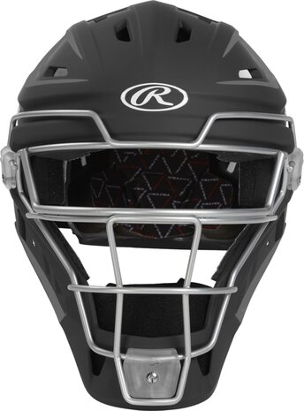 Rawlings Velo 2.0 Catchers Helmet Senior/Adult Black