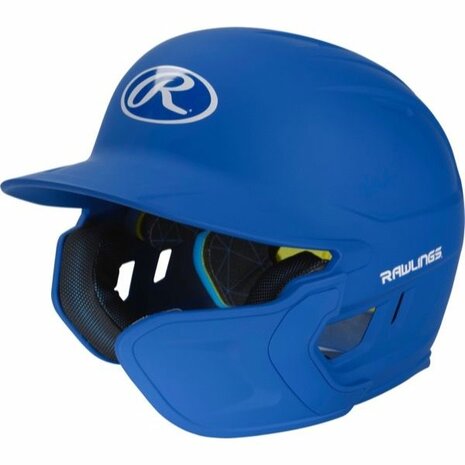 Rawlings Mach Matte Batting Helmet Royal