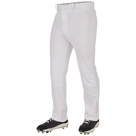 BP60W - Champro Open Bottom Pants White