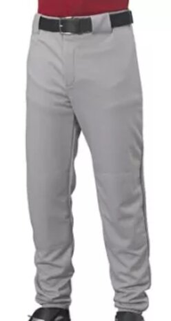 PA JAP - SSK Japan Pro Quality Open Bottom Baseball Pants Grey