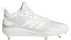Adidas Afterburner 5 White/Silver Metal Cleats