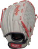 Rawlings Sure Catch Mike Trout 11&quot; Youth Glove Gray/Red RHT