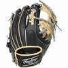 Rawlings Heart of the Hide 11.5&quot; Infield Glove Hyper Shell Black/Tan RHT