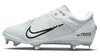 Nike Hyperdiamond 4 White Metal Cleats