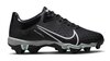 Nike Hyperdiamond 4 Black Rubber Cleats