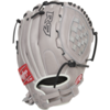 Rawlings R9 Softball 11.5&quot; Pitcher Glove Gray/Black RHT