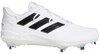 Adidas Afterburner 8 White Metal Cleats