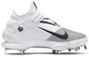Nike Trout 7 White High Metal Cleats