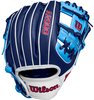 Wilson A2000 Fall 2024 PF88SS 11.25&rdquo; Infield Glove Navy/Colombia Blue/Red RHT