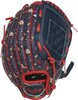 Rawlings Players Series 10&quot; Youth Glove Space Print Navy/Red RHT