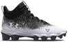 Under Armour Spotlight 2 Black/White High Rubber Cleats Beeball