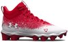 Under Armour Spotlight 2 Scarlet/White High Rubber Cleats