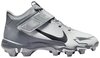 Nike Trout 8 Grey High Rubber Cleats