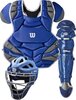 Wilson C1K Catcher Set Intermediate Royal