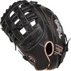 Rawlings R9 Softball 12.5&quot; First Base Glove Black LHT