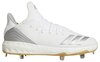 Adidas Icon 4 White Metal Cleats