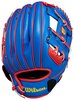 Wilson A200 10&quot; Youth Glove Royal/Red RHT