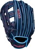 Wilson A500 12&quot; Infield/Pitcher Glove Navy/Baby Blue LHT