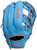 Wilson A500 11&quot; Infield Glove Baby Blue/Grey RHT