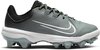 Nike Hyperdiamond 4 Pro Dark Grey/Black Low Rubber Cleats