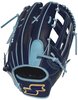 SSK Pro Custom 12.75&quot; Outfield Glove Navy/Colombia Blue RHT