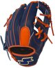 SSK Pro Custom 11.5&quot; Infield Glove Navy/Orange RHT