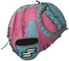 SSK Pro Custom 33&quot; Catcher Glove Pink/Colombia Blue RHT