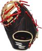 SSK Pro Custom 12.25&quot; First Base Glove Black/Camel/Red LHT