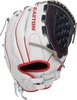 Easton Professional Collection Softball Color Splash 12.5&quot; All-Round Glove White/Navy/Red RHT