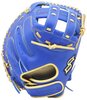SSK Advanced Softball 34&quot; Catcher Glove Royal/Gold RHT