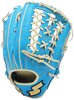 SSK Advanced 12.75&quot; Outfield Glove Electric Blue/Camel RHT
