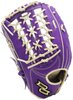SSK Advanced Softball 13&quot; Outfield Glove Purple/Camel LHT