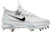 Nike Trout 9 Elite White Metal Cleats
