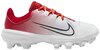 Nike Hyperdiamond 4 Pro White/Scarlet Low Rubber Cleats