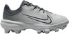 Nike Hyperdiamond 4 Pro White/Grey Low Rubber Cleats