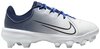 Nike Hyperdiamond 4 Pro White/Navy Low Rubber Cleats