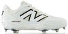 New Balance L3000TW7 White Metal Cleats