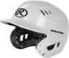 Rawlings R16/Velo Gloss Finish Batting Helmet White