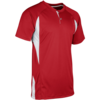 Champro Wildcard Two Button Jersey Scarlet