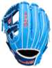 Wilson A450 11.5" Youth Infield Glove Baby Blue/Navy LHT