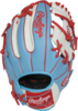 Rawlings Select Pro Lite Carlos Correa 10.5" Youth Glove Columbia Blue/White/Red RHT