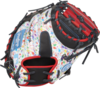 Rawlings Heart of the Hide 33.5" Catcher Glove Black/Red/Splatter RHT