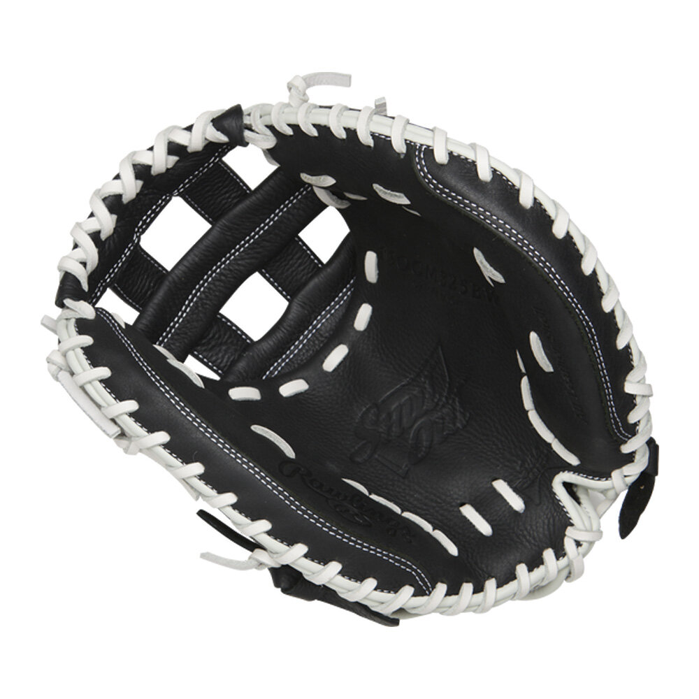 Rawlings Shut Out Softball 31.5" Catcher Glove Black/White RHT